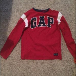 GAP stitched Logo long-sleeve Tee Boys Size xl